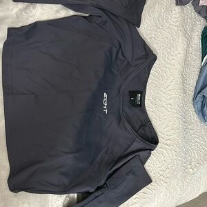 Dark blue workout top